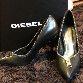 ディーゼル(DIESEL)のDIESEL ディーゼル パンプス ファスナー(ハイヒール/パンプス)