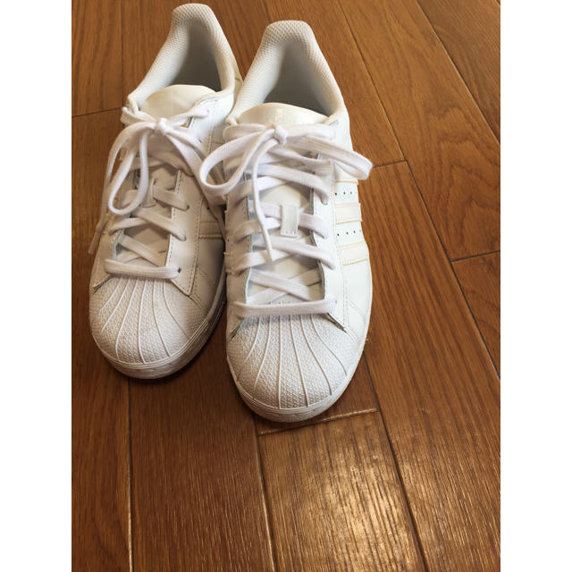 adidas SUPERSTAR レディース 24cm used 美品