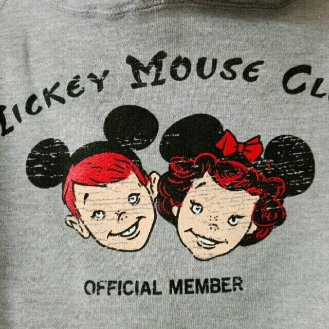 Disney(ディズニー)のレア 新品 ミッキーマウスクラブ パーカー  デッドストック ぺこりゅう レディースのトップス(パーカー)の商品写真