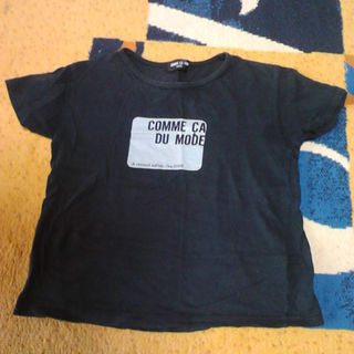 コムサイズム(COMME CA ISM)のセール　110cm  黒Tシャツ(その他)