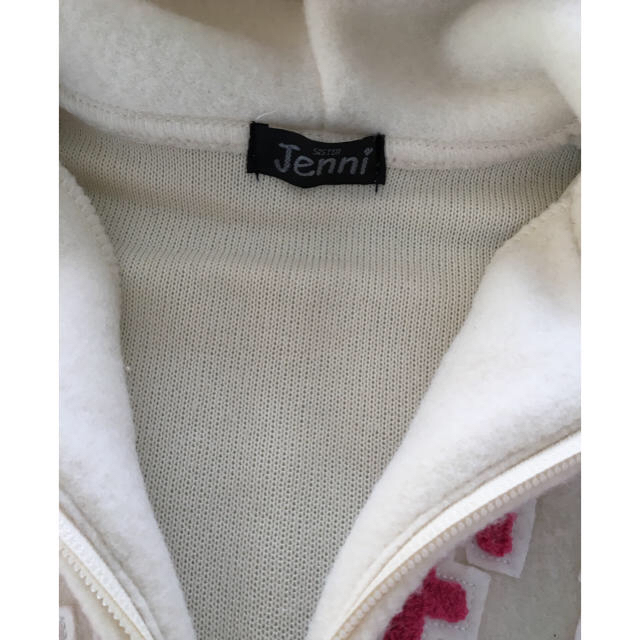 JENNI(ジェニィ)の♡値下げ♡jenni あったかフェルト生地ジャンパー＊130＊ キッズ/ベビー/マタニティのキッズ服女の子用(90cm~)(ジャケット/上着)の商品写真