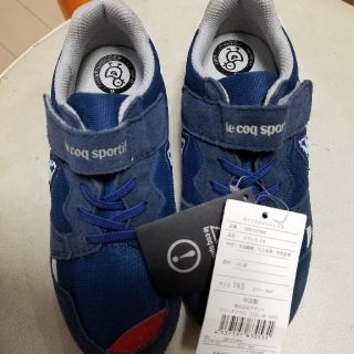 ルコックスポルティフ(le coq sportif)の値下げ！新品未使用19.5㎝BOYS shoes　le coq sportif(スニーカー)