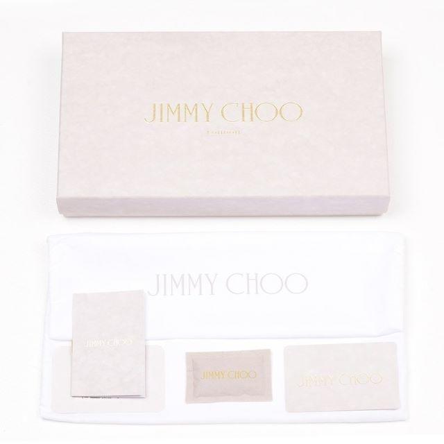 JIMMY CHOO(ジミーチュウ)のJIMMY CHOO ジミー チュウ PIPPA HIC ゴールド　長財布 レディースのファッション小物(財布)の商品写真
