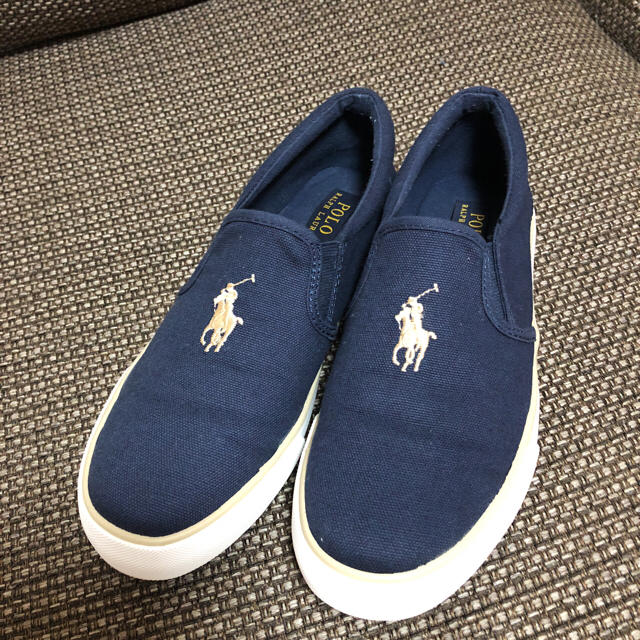 Ralph Lauren(ラルフローレン)の新品同様 ラルフローレンスリッポンスニーカーポロラルフローレンGU UNIQLO レディースの靴/シューズ(スニーカー)の商品写真