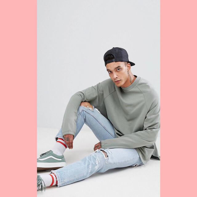 asos(エイソス)のasos オーバーサイズ トレーナー メンズのトップス(スウェット)の商品写真