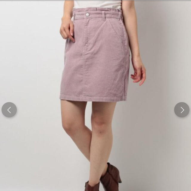 one after another NICE CLAUP(ワンアフターアナザーナイスクラップ)のナイスクラップ 台形スカート レディースのスカート(ミニスカート)の商品写真