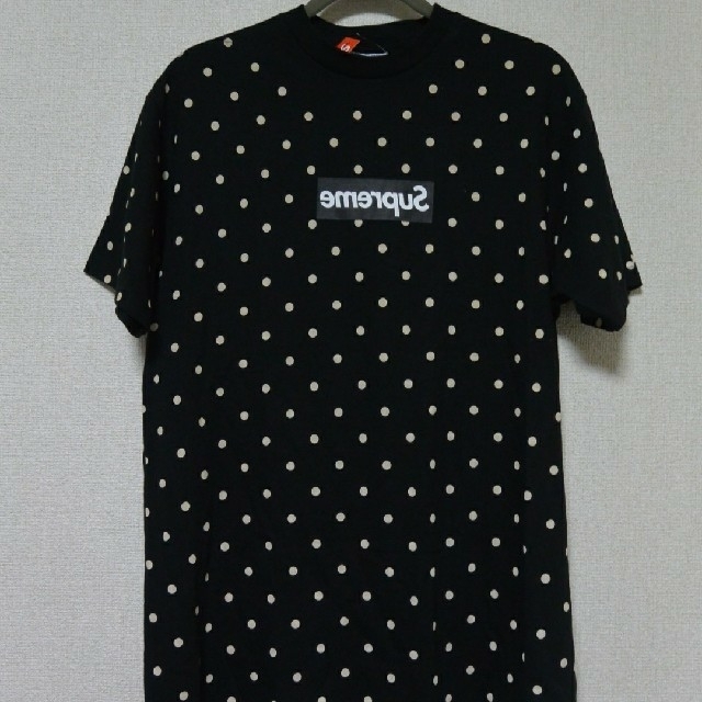 ー品販売 Supreme logo box garcons des comme 専用supreme - Tシャツ/カットソー(半袖/袖なし)