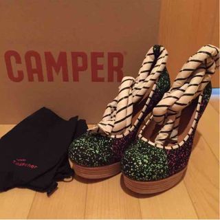 カンペール(CAMPER)のCAMPER パンプス together wiiihelm(新品・送料込み)(ハイヒール/パンプス)