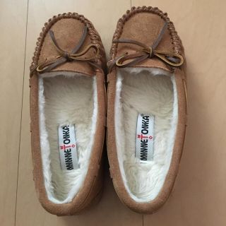 ミネトンカ(Minnetonka)のファーモカシン♡ミネトンカ(スリッポン/モカシン)