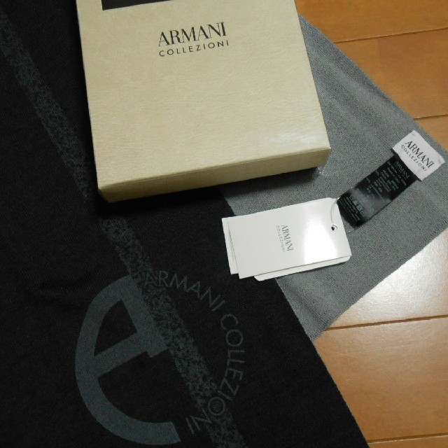 ARMANI COLLEZIONI(アルマーニ コレツィオーニ)のARMANI COLLEZIONI アルマーニ・コレッツォーニ　マフラー メンズのファッション小物(マフラー)の商品写真