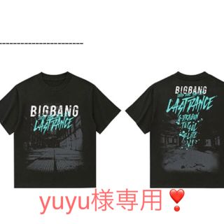 ビッグバン(BIGBANG)のyuyu様専用❣️BIGBANG.  LAST DANCE Tシャツ❣️(ミュージシャン)