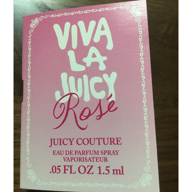 Juicy Couture(ジューシークチュール)のジューシー クチュール 香水1.5ml コスメ/美容の香水(香水(女性用))の商品写真