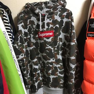 Supreme - 2012aw Supreme Box Logo pullover camo Lの通販 by ...