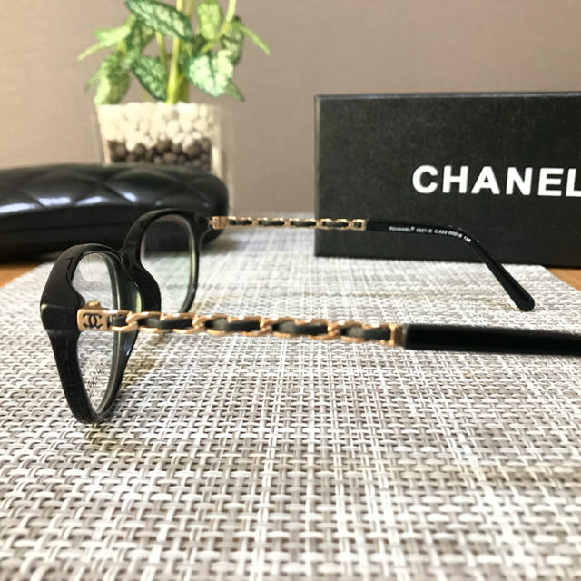 CHANEL(シャネル)のCHANEL シャネル メガネ フレーム 3221 レディースのファッション小物(サングラス/メガネ)の商品写真