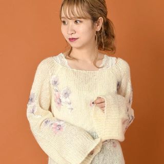 ダブルクローゼット(w closet)の【新品未使用】w closet ニット(ニット/セーター)