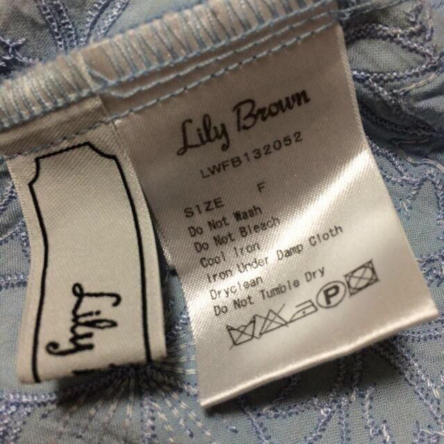 Lily Brown(リリーブラウン)のLily Brown♡刺繍トップス レディースのトップス(カットソー(半袖/袖なし))の商品写真