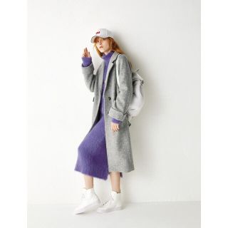 マウジー(moussy)の今季 マウジー シャギー ニット セットアップ サイズ1 (セット/コーデ)