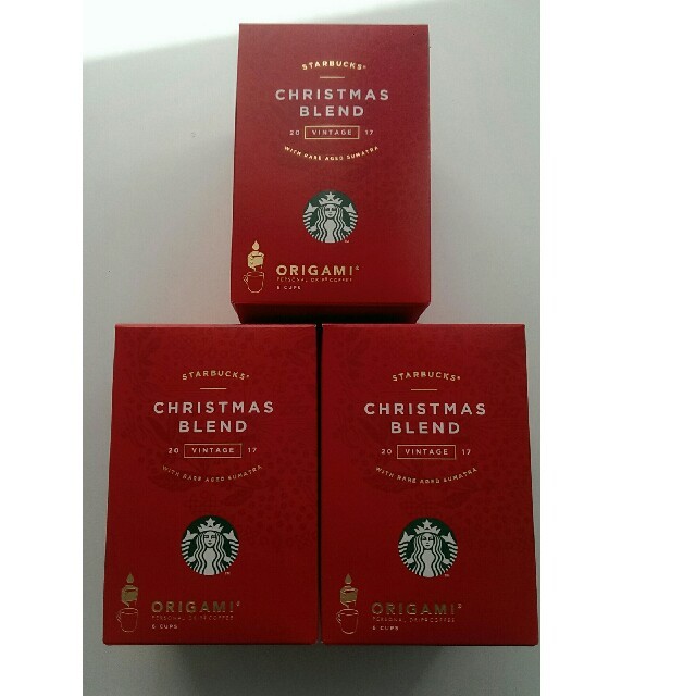 Starbucks Coffee(スターバックスコーヒー)のスターバックス　クリスマスブレンド 食品/飲料/酒の飲料(コーヒー)の商品写真