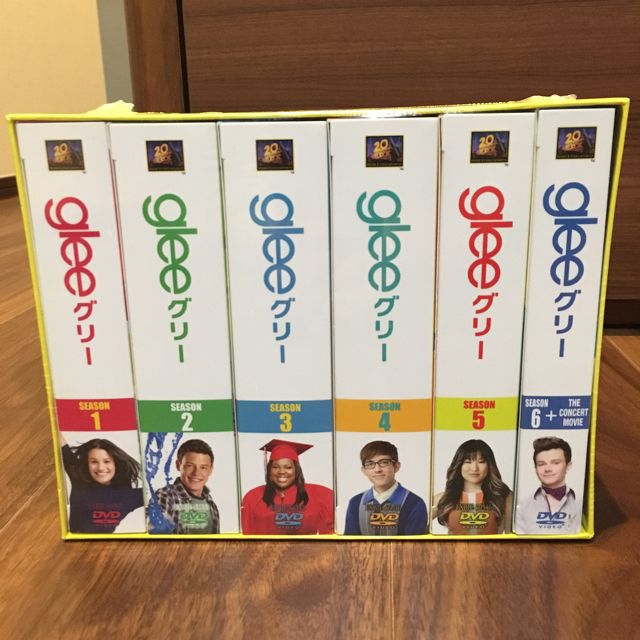 新品】glee グリー コンプリートDVD BOX 新品】glee グリー コンプリートDVD BOX