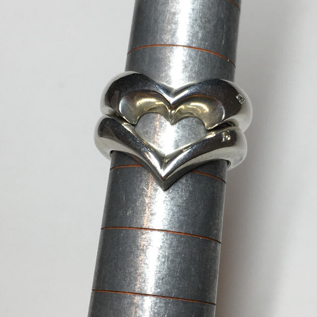 blende ダイヤ付きシルバーリング2点セット レディースのアクセサリー(リング(指輪))の商品写真