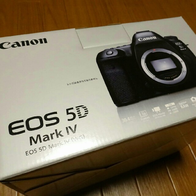 Canon - 新品未開封　CANON 5D mark Ⅳ ボディ　ショップ保証付　送料無料