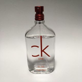 カルバンクライン(Calvin Klein)のck one red for her 50ml EDT(香水(女性用))