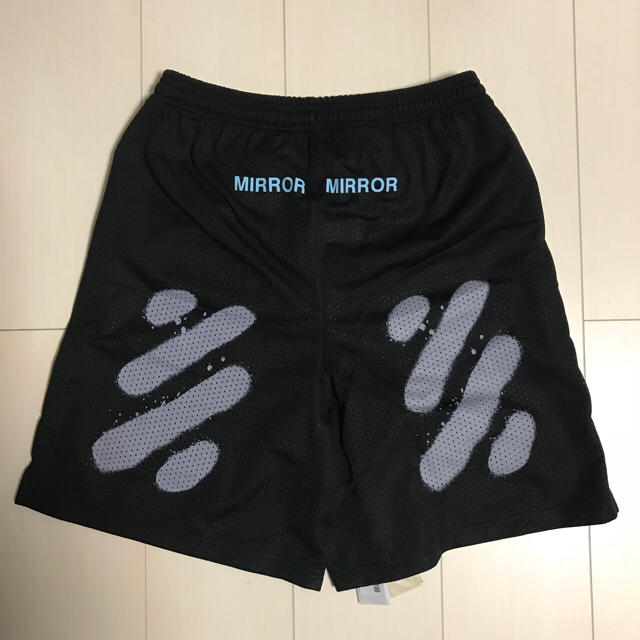 OFF-WHITE(オフホワイト)の S 17SS off-white shorts オフホワイト ショーツ 黒 メンズのパンツ(ショートパンツ)の商品写真