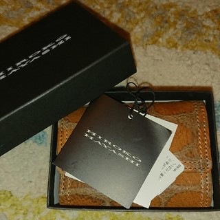 ヒロコハヤシ(HIROKO HAYASHI)のヒロコハヤシ 三つ折り財布 未使用(財布)