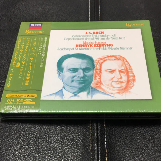 ESOTERIC SACD シェリング バッハ ヴァイオリン エソテリック エンタメ/ホビーのCD(クラシック)の商品写真