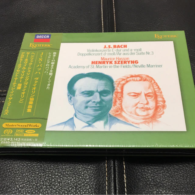 ESOTERIC SACD シェリング バッハ ヴァイオリン エソテリック エンタメ/ホビーのCD(クラシック)の商品写真