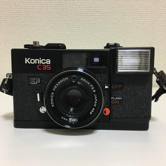 konica C35EF フィルムカメラ