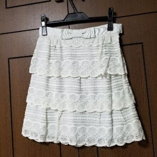 レッセパッセ(LAISSE PASSE)のレッセパッセ☆レーススカート新品(ミニスカート)