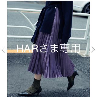 アメリヴィンテージ(Ameri VINTAGE)の完売 AMERI SHINING PLEATS SKIRT プリーツスカート(ロングスカート)