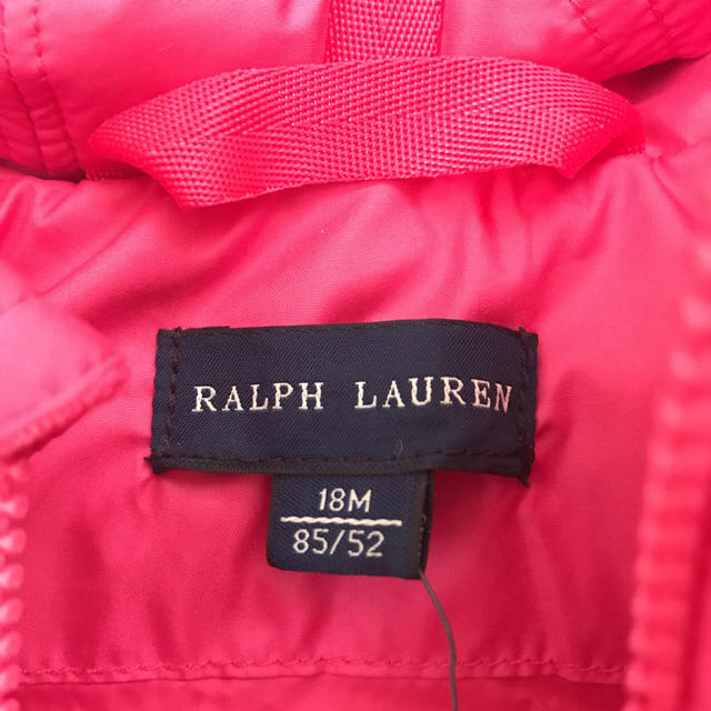 Ralph Lauren(ラルフローレン)の新品 RalphLauren ダウンコート キッズ/ベビー/マタニティのキッズ服女の子用(90cm~)(コート)の商品写真