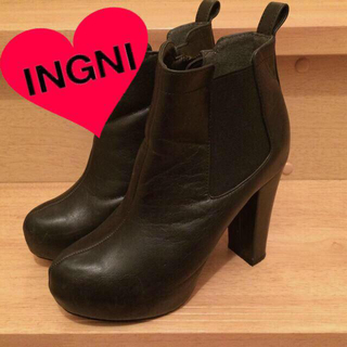 イング(INGNI)のイング♡サイドゴアショートブーツ(ブーツ)