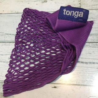 トンガ(tonga)の【送料込み】tonga コンパクトベビーホルダー S 紫 スリング 抱っこ紐 (ベビーホルダー)