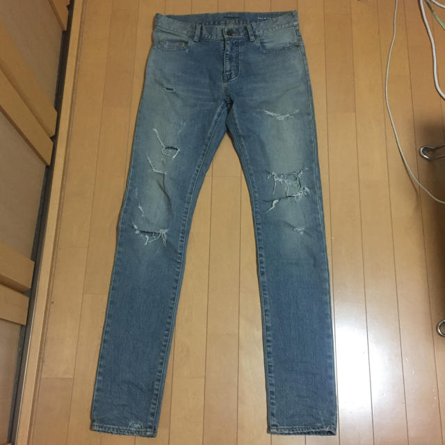 送料込・まとめ買い 【美品】Saint Laurent Destroyed Jeans【28inc