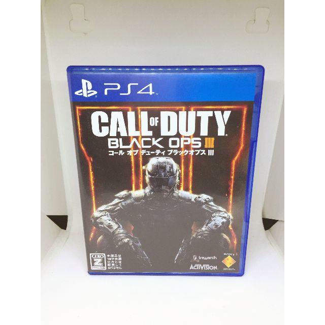 【美品☆追跡サービス付き】PS4　COD　BO3　ブラックオプス3 エンタメ/ホビーのゲームソフト/ゲーム機本体(家庭用ゲームソフト)の商品写真