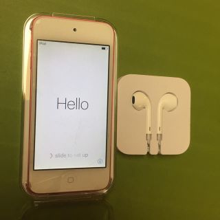 アイポッドタッチ(iPod touch)のiPod touch   第5世代  （ピンク 32GB  used）(ポータブルプレーヤー)