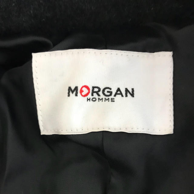 MORGAN HOMME(モルガンオム)の美品 MORGAN HOMME コート メンズのジャケット/アウター(ピーコート)の商品写真