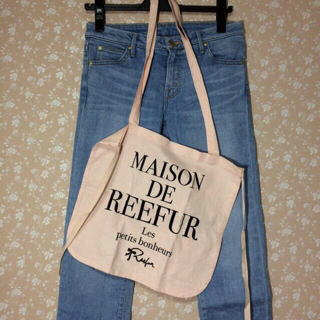 Maison de Reefur(メゾンドリーファー)の梨花 デニム エコバックセット  レディースのパンツ(デニム/ジーンズ)の商品写真