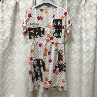 ヒステリックグラマー(HYSTERIC GLAMOUR)のヒステリックグラマー 半袖ワンピース(ひざ丈ワンピース)