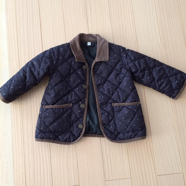 MUJI (無印良品)(ムジルシリョウヒン)の無印良品 80センチ コート キッズ/ベビー/マタニティのベビー服(~85cm)(ジャケット/コート)の商品写真
