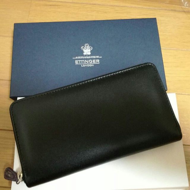 ETTINGER - エッティンガー 長財布 ETTINGER ラウンドファスナー財布