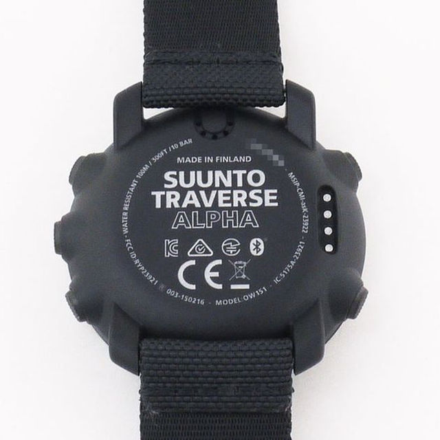 SUUNTO(スント)の限定　スント トラバース　アルファSUUNTO TRAVERSE ALPHA レディースのファッション小物(腕時計)の商品写真