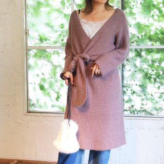 トゥデイフル(TODAYFUL)のTODAYFUL Cache-coeur Knit Dress(ひざ丈ワンピース)