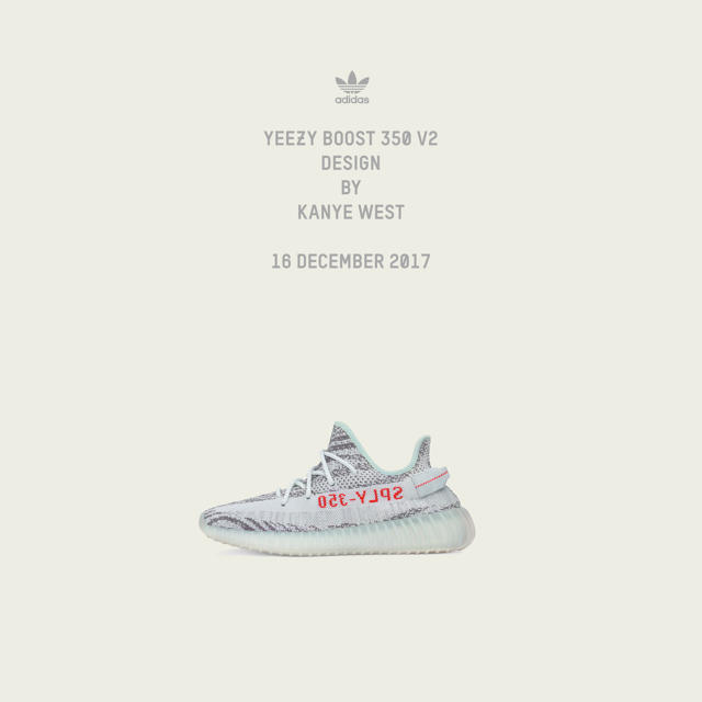 adidas(アディダス)のYeezy Boost V2 Blue Tint 29.0cm メンズの靴/シューズ(スニーカー)の商品写真