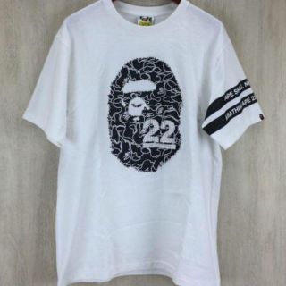 アベイシングエイプ(A BATHING APE)のAPE 22周年記念モデル スワロフスキー Tシャツ XL NIGO 藤原ヒロシ(Tシャツ/カットソー(半袖/袖なし))