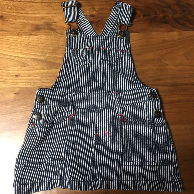 babyGAP(ベビーギャップ)の専用☆baby GAP オーバーオールスカート80 キッズ/ベビー/マタニティのベビー服(~85cm)(ワンピース)の商品写真