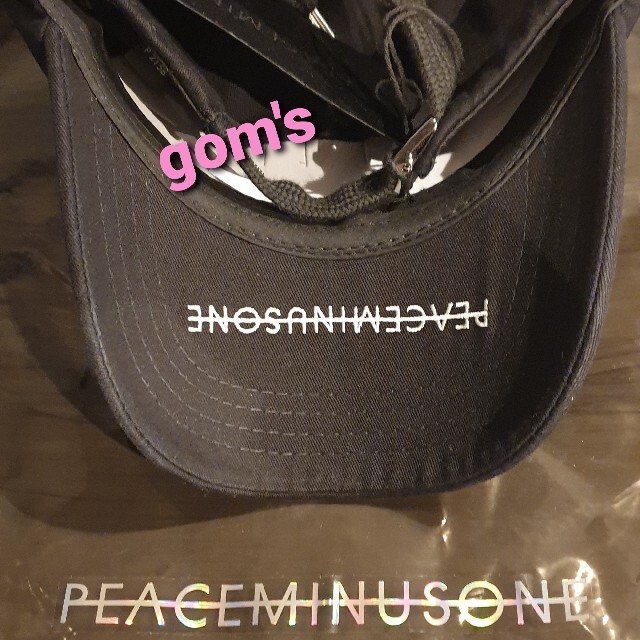 正規品】PEACEMINUSONE SHOELACE CAP #2_BLACK - キャップ